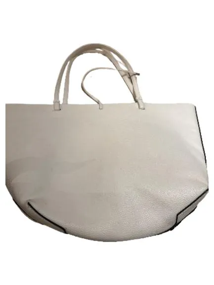 ARMANI EXCHANGE #AROUND THE WORLD Umhängetasche Shopper Damen Weiß Groß 2