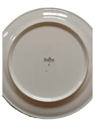 Rosenthal Essteller Porzellan Blau Weiß Klassisch 19 cm Germany