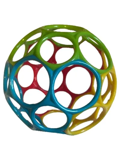 Oball Greifball Spielzeug Ball Baby Greifling Mehrfarbig 9 cm