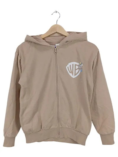 Warner Bros. Kapuzenjacke Looney Tunes Bugs Bunny Kinder Gr. 146 Beige