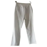 Fair Lady Stoffhose Damen Gr. 44 Weiß Baumwolle Klassisch 2