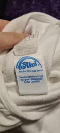 ALVI Baby Schlafsack Gr. 62 Beige Wickelverschluss Baumwolle 3