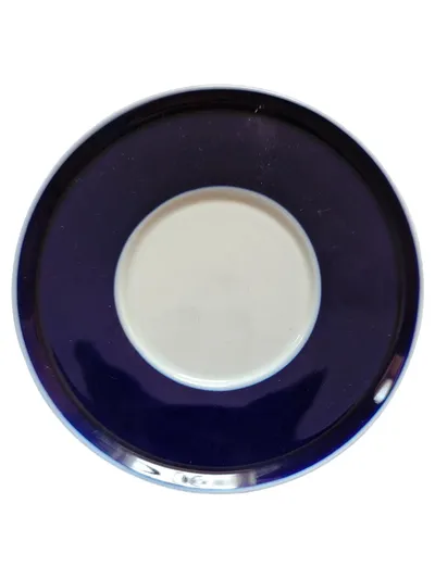 Rosenthal Selektive Untertasse Kobaltblau Weiß Porzellan 14 cm