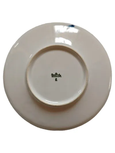 Rosenthal Selektive Untertasse Kobaltblau Weiß Porzellan 14 cm