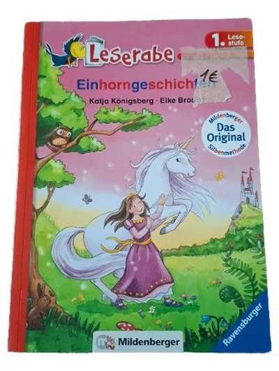 Leserabe Einhorngeschichten Katja Königsberg 1. Lesestufe Mildenberger