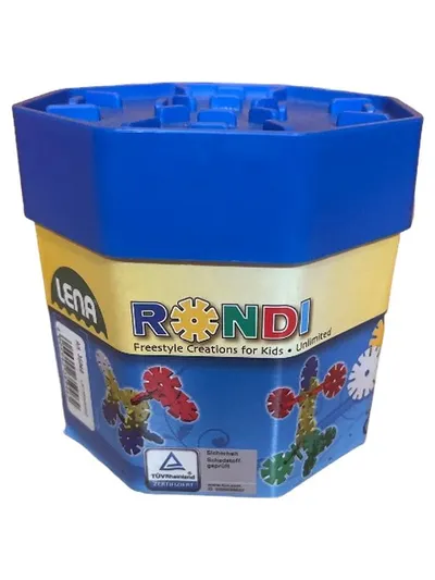 LENA RONDI Steckspiel Freestyle Creations for Kids Bausteine Kunststoff