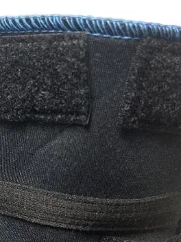 Konstsmide Kniebandage mit Klettverschluss UNI Schwarz Knie Bandage