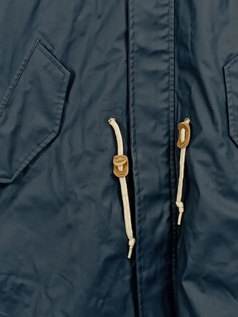 Derbe Parka Damen Gr. 38 Petrol Kapuze Sherpa-Futter Maritim 5