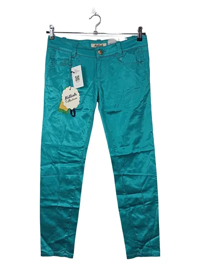 Killah Stoffhose Damen Türkis Gr. W28/36/S Viskose Freizeit Casual