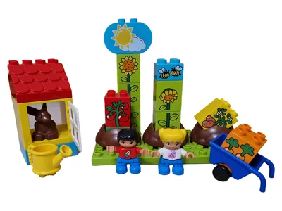 LEGO DUPLO 10819 My First Garden Blumen Bauset Komplett ab 2 Jahre