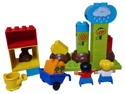 LEGO DUPLO 10819 My First Garden Blumen Bauset Komplett ab 2 Jahre