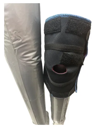 Konstsmide Kniebandage Schwarz UNI Stütze Sport Bandage