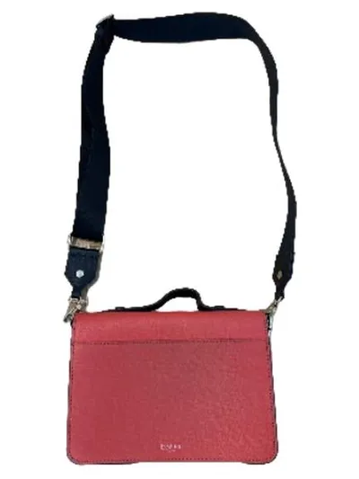 Botkier Damen Umhängetasche Leder Rot Modern