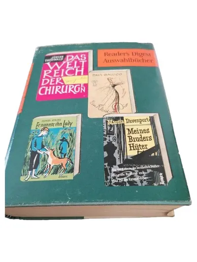 Reader's Digest Sammelband: Thorwald, Gallico, Street, Davenport Hardcover
