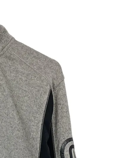 Life-Line Herren Trainingsjacke Gr. S Grau Melange Outdoor Polyester