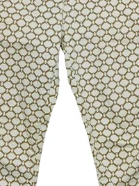 Conbipel Damen Stoffhose Größe 44 beige geometrisches Muster elegant 3