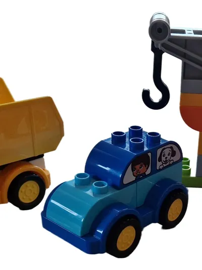 LEGO DUPLO 10816 Meine ersten Fahrzeuge Bauset LKW Kran Auto