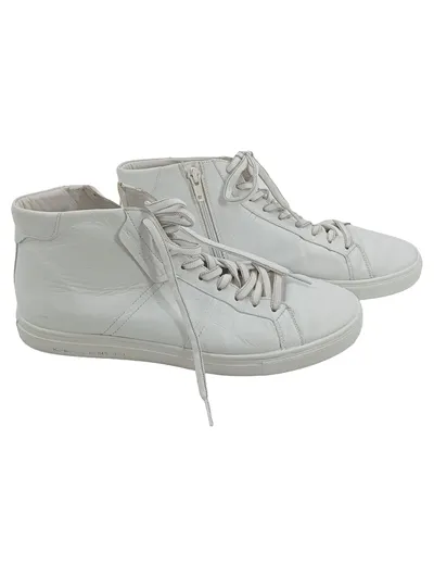 Kennel & Schmenger Damen Sneaker High Weiß Leder Gr. 38 Reißverschluss