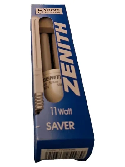 Zenith Saver Energiesparlampe 11W 550Lm Weiß Länglich 1 Stück