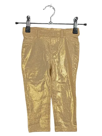 Garanimals Leggings Gold Glitzer Metallic Mädchen Gr. 86 18 Monate
