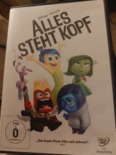 Alles steht Kopf DVD Disney Pixar Animationsfilm FSK 0 Deutsch
