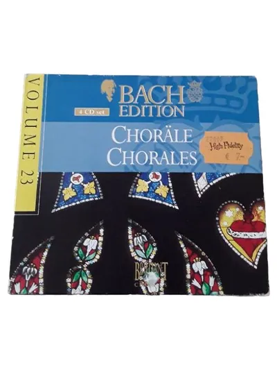 Bach Edition Volume 23 Choräle Chorales 4 CD Set Brilliant Classics