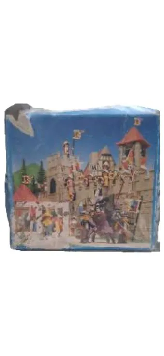 Playmobil 3329 Krieger Ritter Set mit Pferd Schild Fahne komplett