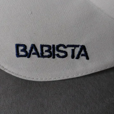 Babista Cap Kappe Basecap Beige Stickerei One Size Herren Baumwolle