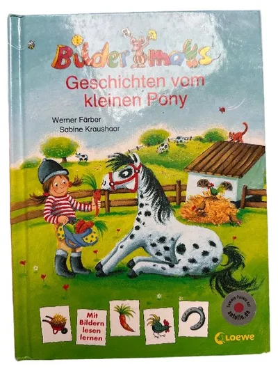 Bildermaus Pony Geschichten Erstlesebuch Werner Färber Loewe Hardcover