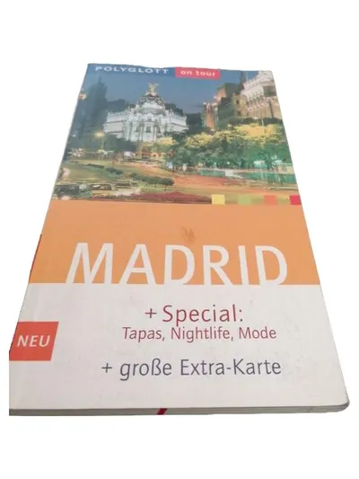 POLYGLOTT on tour Madrid Reiseführer Tapas Nightlife Mode Extra-Karte NEU