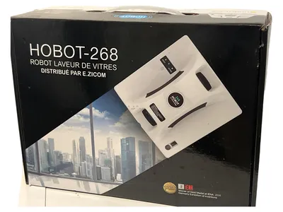 HOBOT-268 Fensterputzroboter Roboter Fensterreiniger AI-Technology Weiß