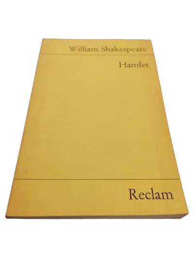 Hamlet - William Shakespeare - Reclam Taschenbuch Theaterliteratur Klassiker