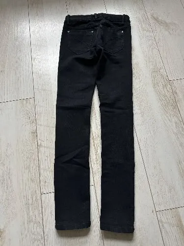 Lemmi Jeans Slim Fit Kinder Gr. 152 Schwarz Stretch Hose