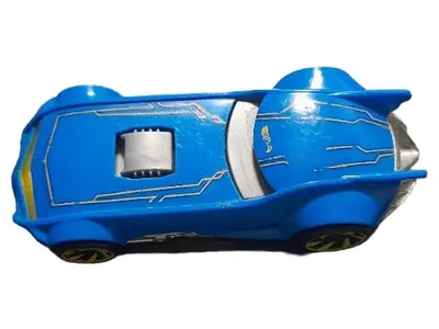 Hot Wheels Batmobile DC Comics Spielzeugauto Blau Mattel 2013
