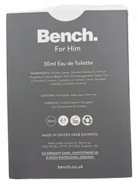 Bench. For Him Eau de Toilette Herren 30ml EDT Männerduft Parfum 2
