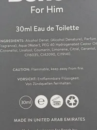 Bench. For Him Eau de Toilette Herren 30ml EDT Männerduft Parfum 5