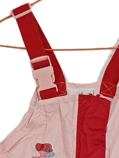 Alive Kinder Latzhose Skihose Gr. 122/128 Rot Rosa Sportlich