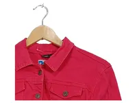 CRASH ONE Jeansjacke Mädchen Pink Cropped Baumwolle Gr. 176 Freizeit 3
