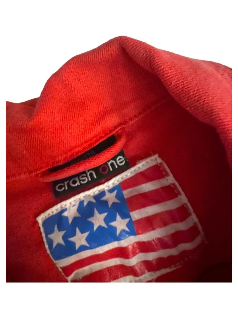 CRASH ONE Jeansjacke Mädchen Pink Cropped Baumwolle Gr. 176 Freizeit 4