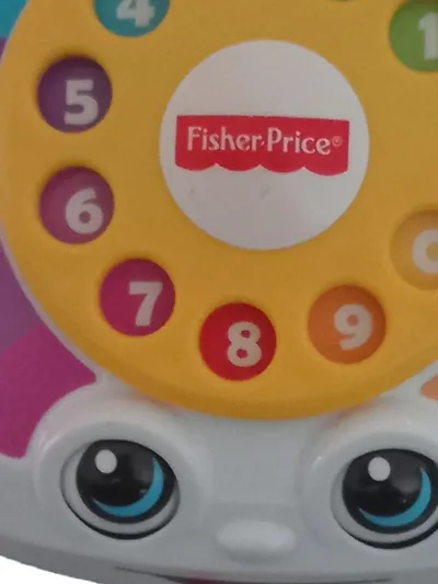 Fisher-Price Chatter Telefon Nachziehspielzeug Wählscheibe Kinder ab 12M