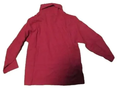 Crash One Rollkragenpullover Kinder Gr. 140 Rot Baumwolle Langarm