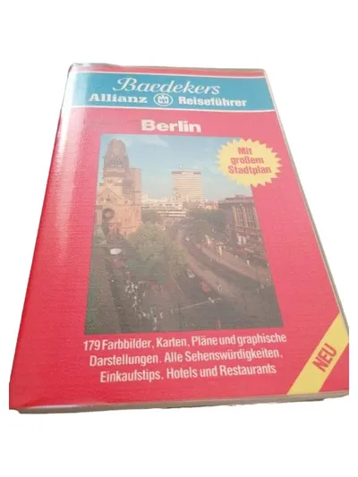 Baedeker Allianz Reiseführer Berlin Mit großem Stadtplan 179 Farbbilder NEU
