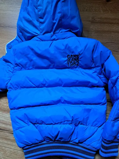 Cars Jeans Blizzard Steppjacke Kinder Gr. 98 Blau Winterjacke
