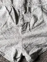 Esmara by Heidi Klum Jogginghose Shorts Damen Grau Meliert Gr. L 40 Baumwolle 4