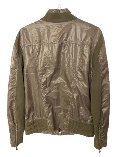 Belstaff Damen Leichte Jacke Gr. 44 Beige Polyester Sportlich