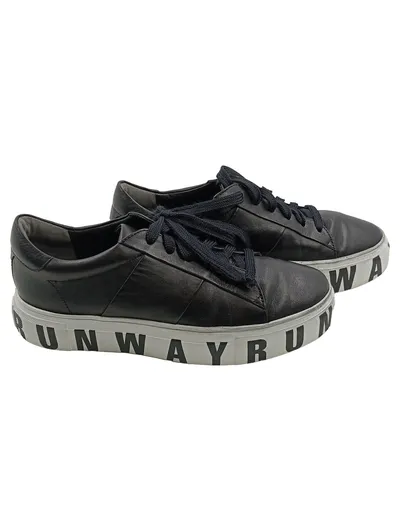Kennel & Schmenger Sneaker Low Damen Gr. 38,5 Schwarz Runway Leder