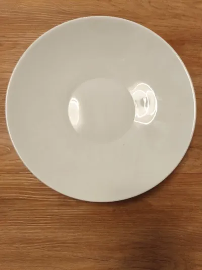 Bauscher Suppenteller Porzellan Weiß 31cm Serie 609 Minimalistisch Alltag