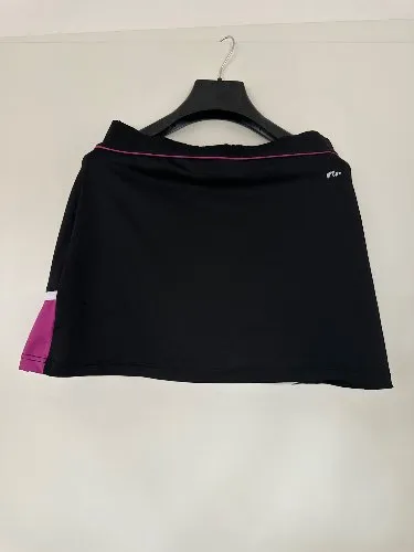 TECNOPRO Damen Sportrock Tennisrock Gr. 36/S Schwarz Pink DRY-PLUS