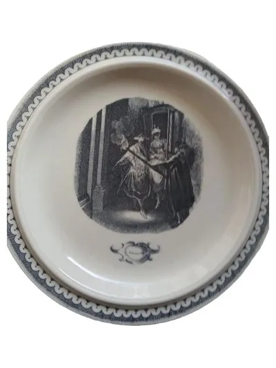 Goebel Eduard Sammelteller Vintage Porzellan Weiß 20cm