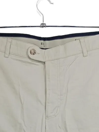 Canda Stoffhose Chino Herren Beige Baumwolle Casual XL W40 L30